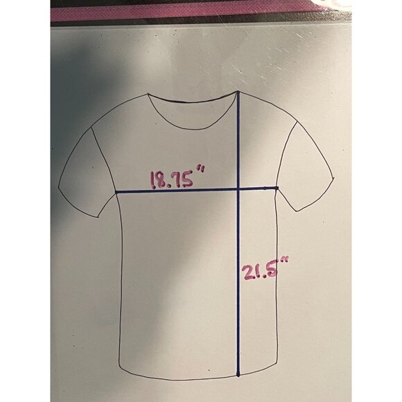 Liz Claiborne Large Short Sleeve Maroon Top Ruffled Edges V-Neck - Picture 6 of 6